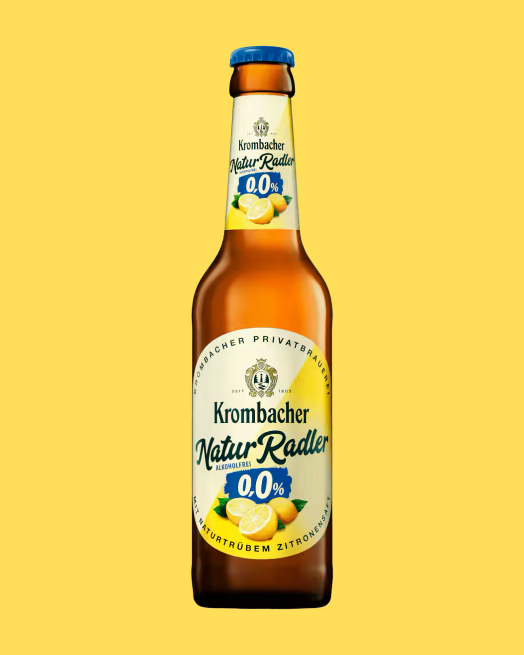 KROMBACHER RADLER (citron) SANS ALCOOL 0,0%