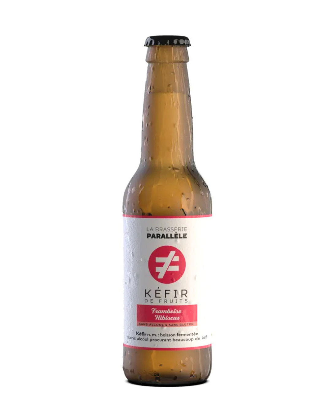 Kéfir Hibiscus Framboise Bio 33cl | Brasserie Parallèle