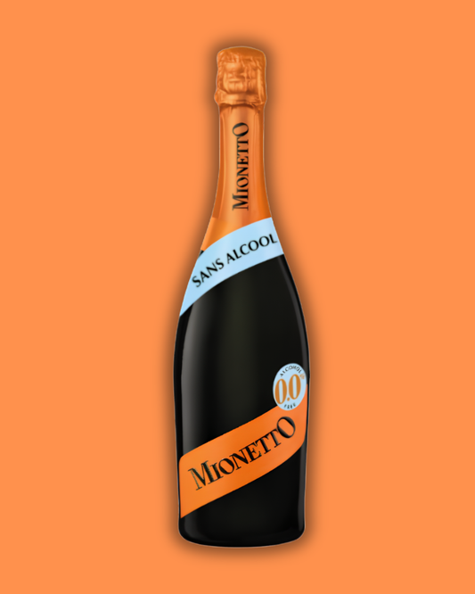 Mionetto 0,0% Alcohol Free 75cl | Bulles Italiennes Sans Alcool