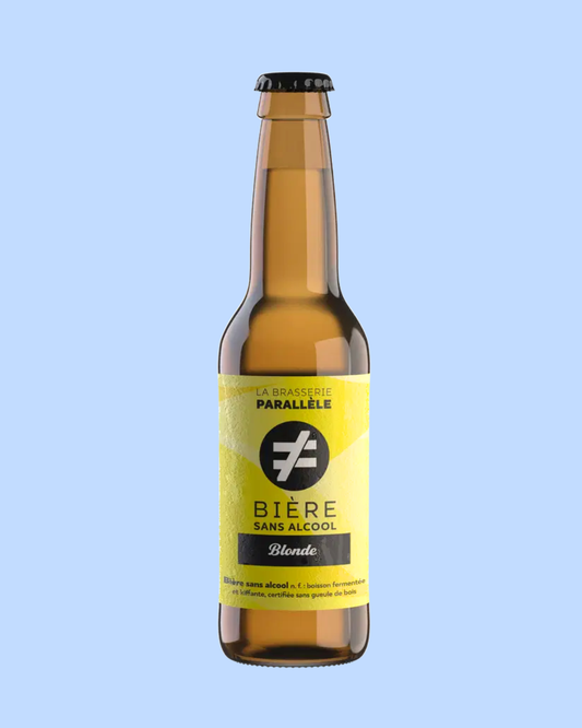 Parallèle Blonde Bio 33cl | Bière Artisanale Sans Alcool