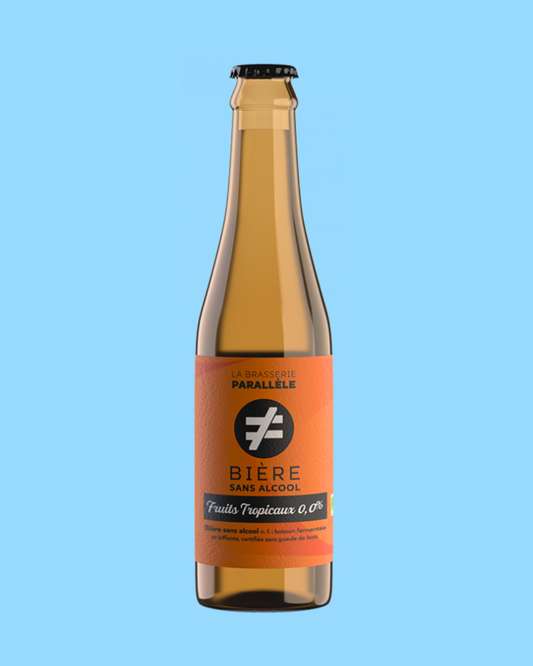 Parallèle Fruits Tropicaux Bio 33cl | Bière Sans Alcool Artisanale
